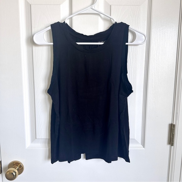 Black Flowy Tank - Picture 1 of 3